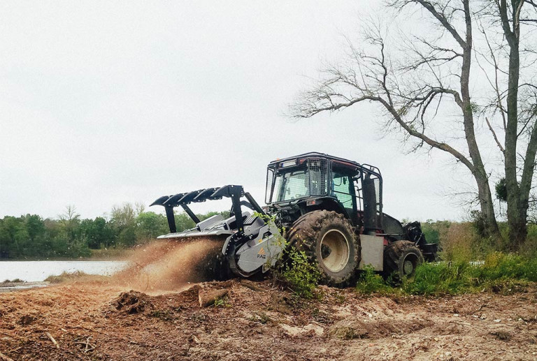 Land clearing equipment and dirt work services for Gulf Coast properties.